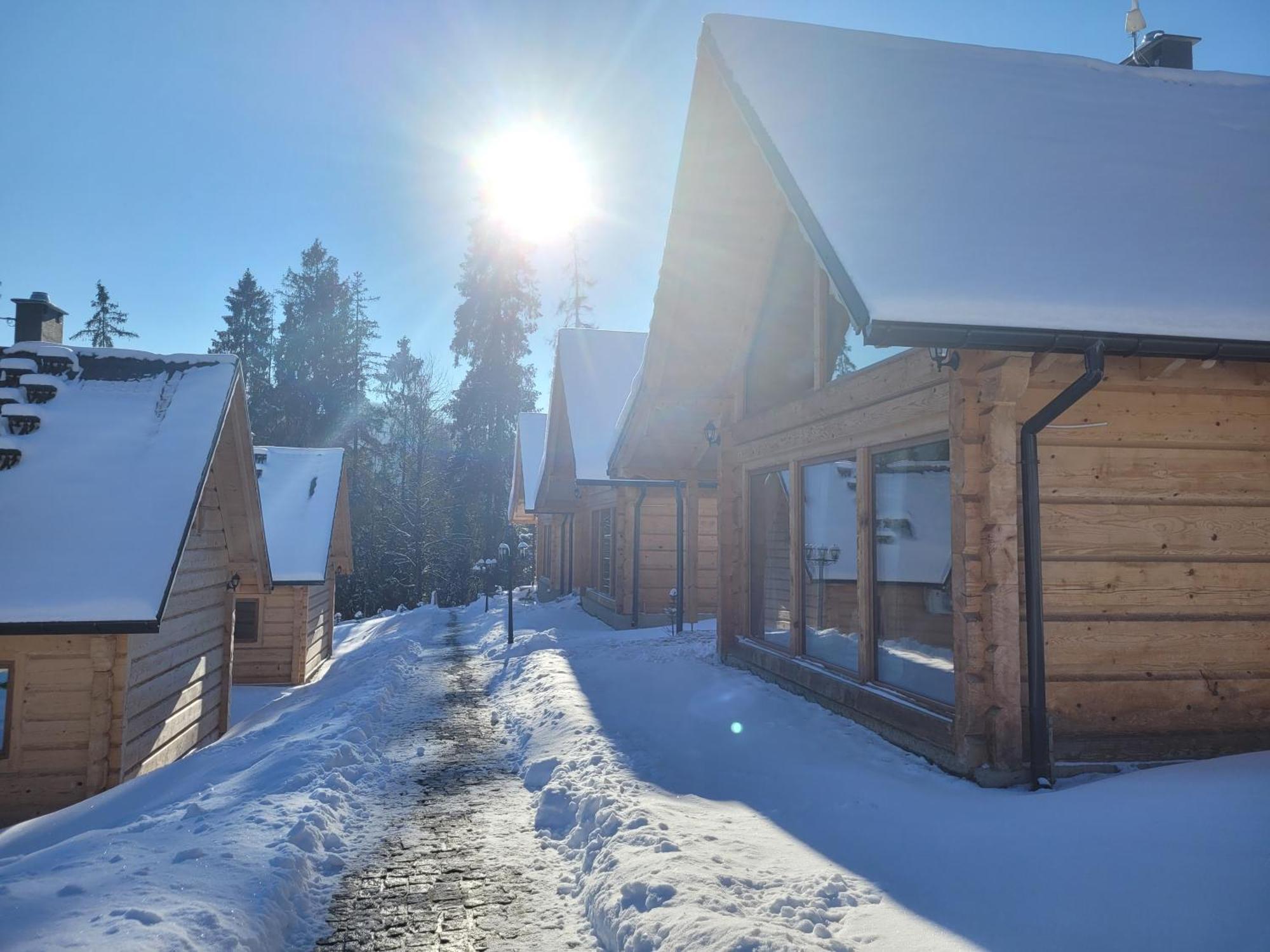 Domki Z Dostepem Do Spa I Restauracji Łapsze Niżne Exterior foto
