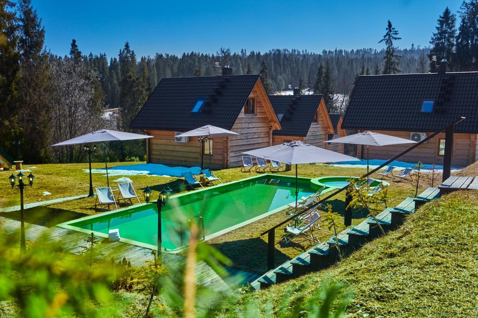 Domki Z Dostepem Do Spa I Restauracji Łapsze Niżne Exterior foto