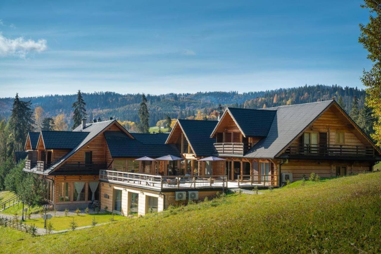 Domki Z Dostepem Do Spa I Restauracji Łapsze Niżne Exterior foto