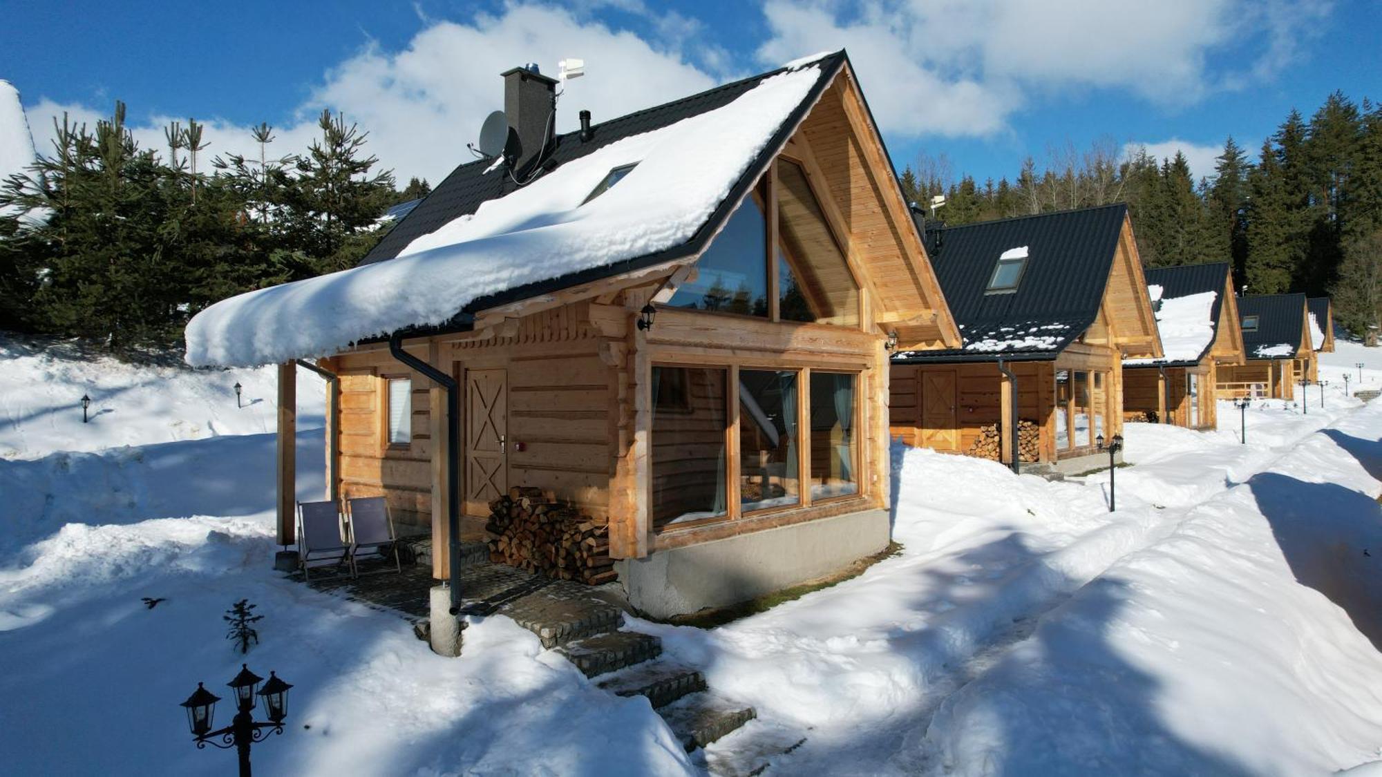 Domki Z Dostepem Do Spa I Restauracji Łapsze Niżne Exterior foto