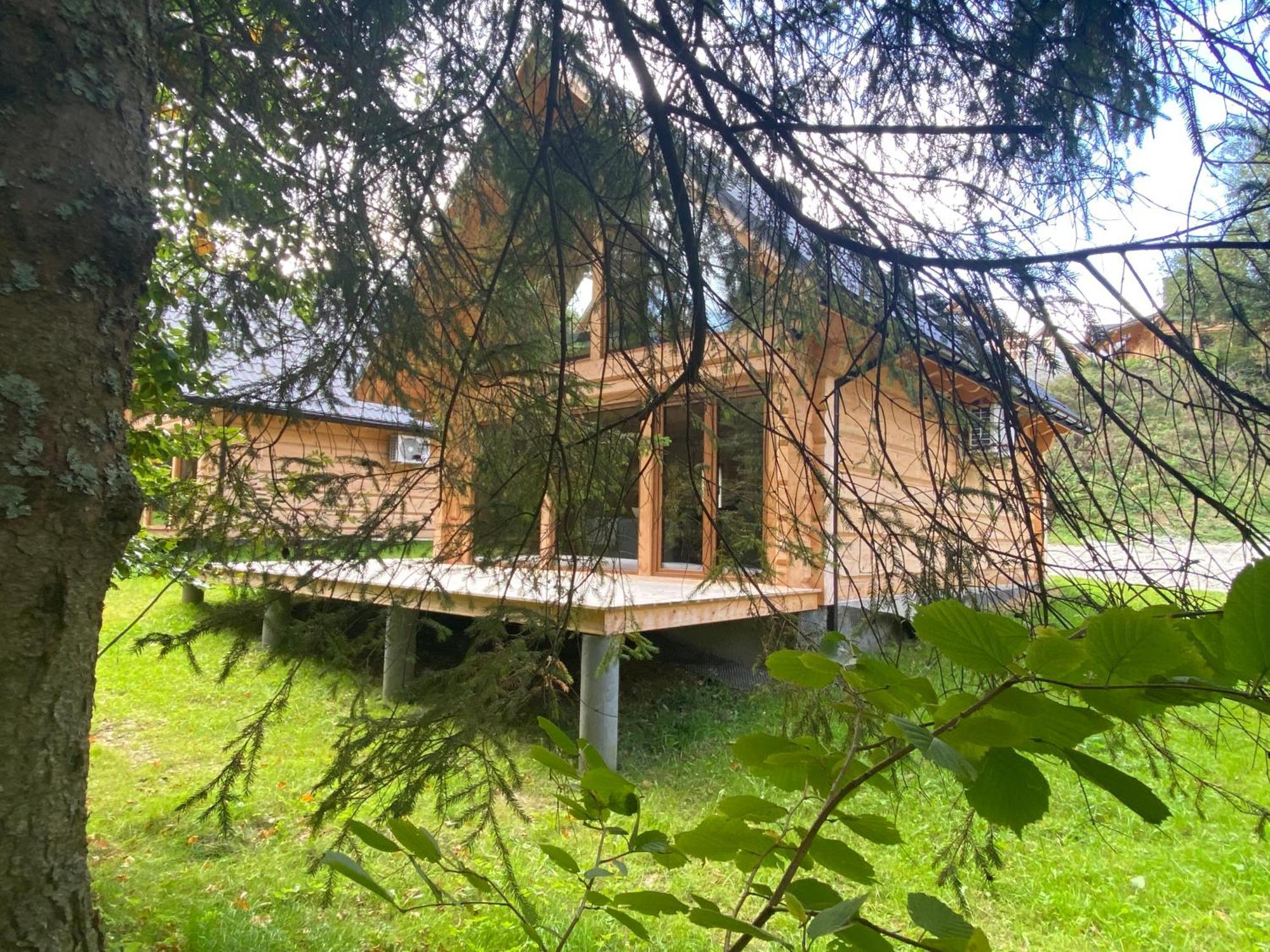 Domki Z Dostepem Do Spa I Restauracji Łapsze Niżne Exterior foto